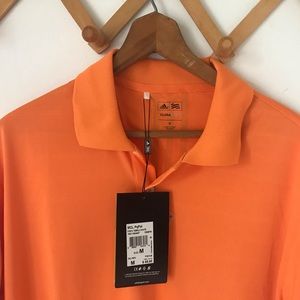 Adidas performance golf polo shirt